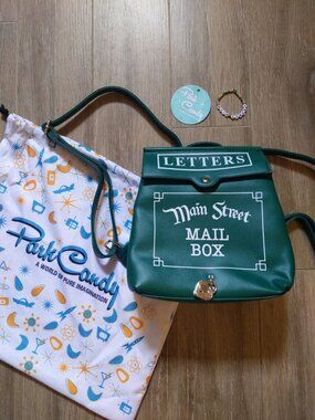 Park Candy Green Main Street Mailbox Backpack